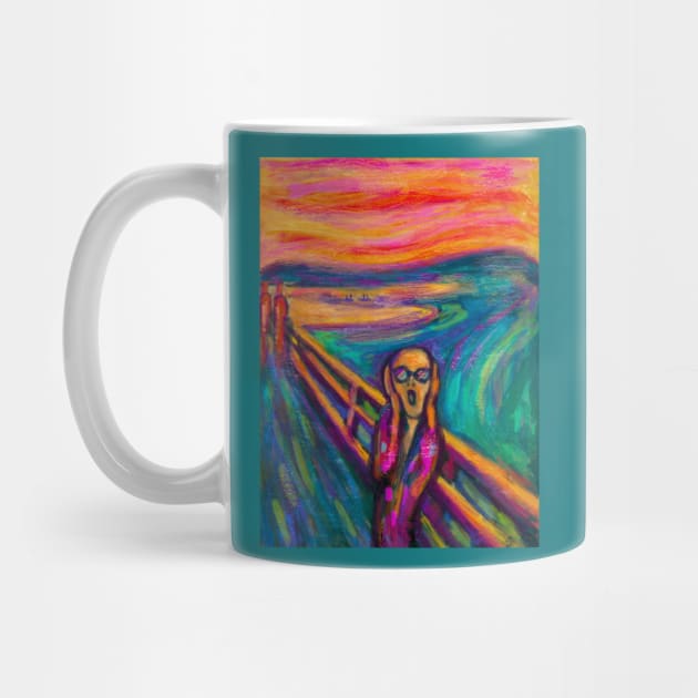 Edvard Munch The Scream: Spring Break Edition by Kraken Sky X TEEPUBLIC